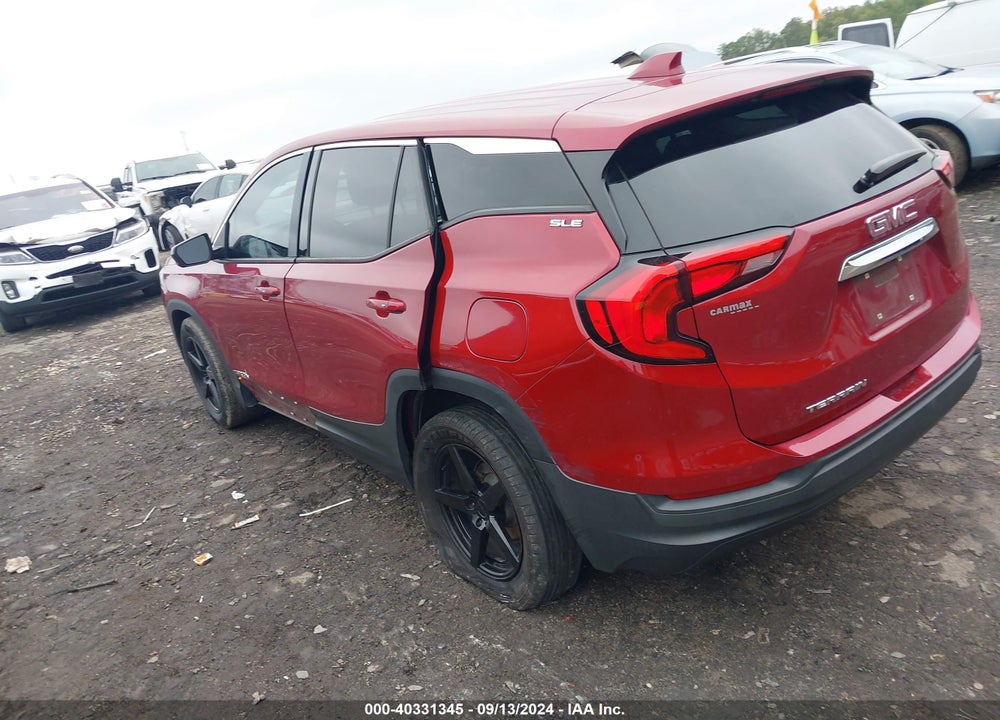 2018 GMC TERRAIN SLE VIN: 3GKALMEV6JL286937