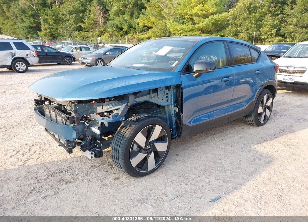 2024 VOLVO C40 RECHARGE PURE ELECTRIC TWIN ULTIMATE VIN: YV4ER3GM7R2095662