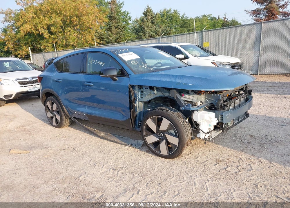 2024 VOLVO C40 RECHARGE PURE ELECTRIC TWIN ULTIMATE VIN: YV4ER3GM7R2095662
