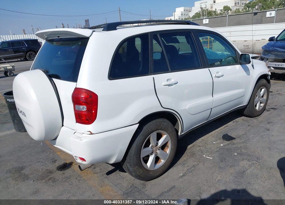 2004 TOYOTA RAV4 VIN: JTEGD20V740029605