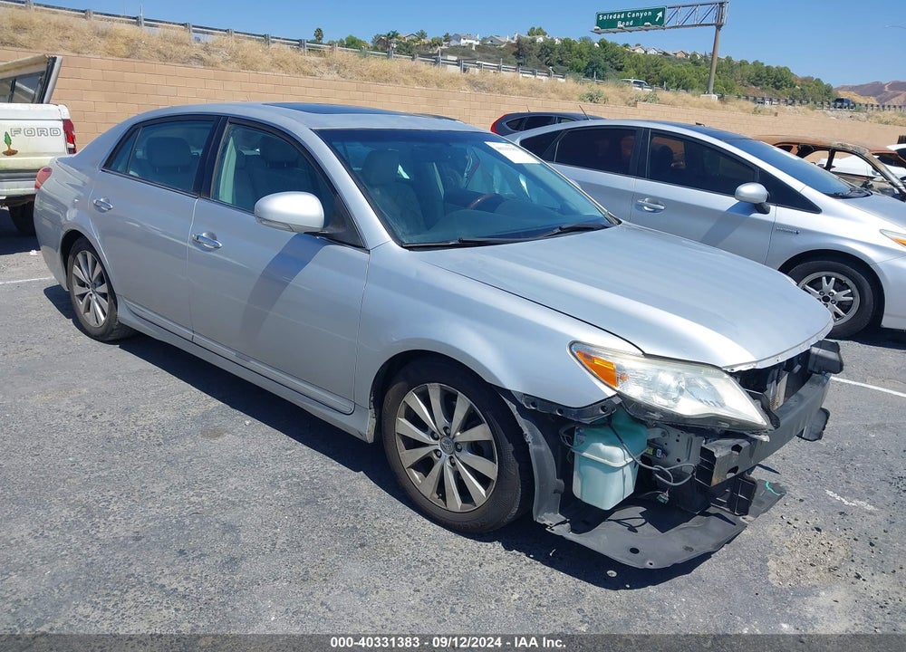 2011 TOYOTA AVALON LIMITED VIN: 4T1BK3DB1BU430692