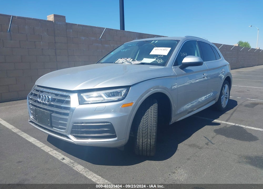 2018 AUDI Q5 2.0T PREMIUM/2.0T TECH PREMIUM VIN: WA1BNAFYXJ2206729