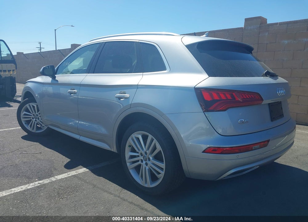 2018 AUDI Q5 2.0T PREMIUM/2.0T TECH PREMIUM VIN: WA1BNAFYXJ2206729