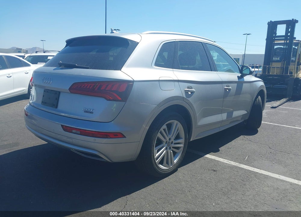 2018 AUDI Q5 2.0T PREMIUM/2.0T TECH PREMIUM VIN: WA1BNAFYXJ2206729