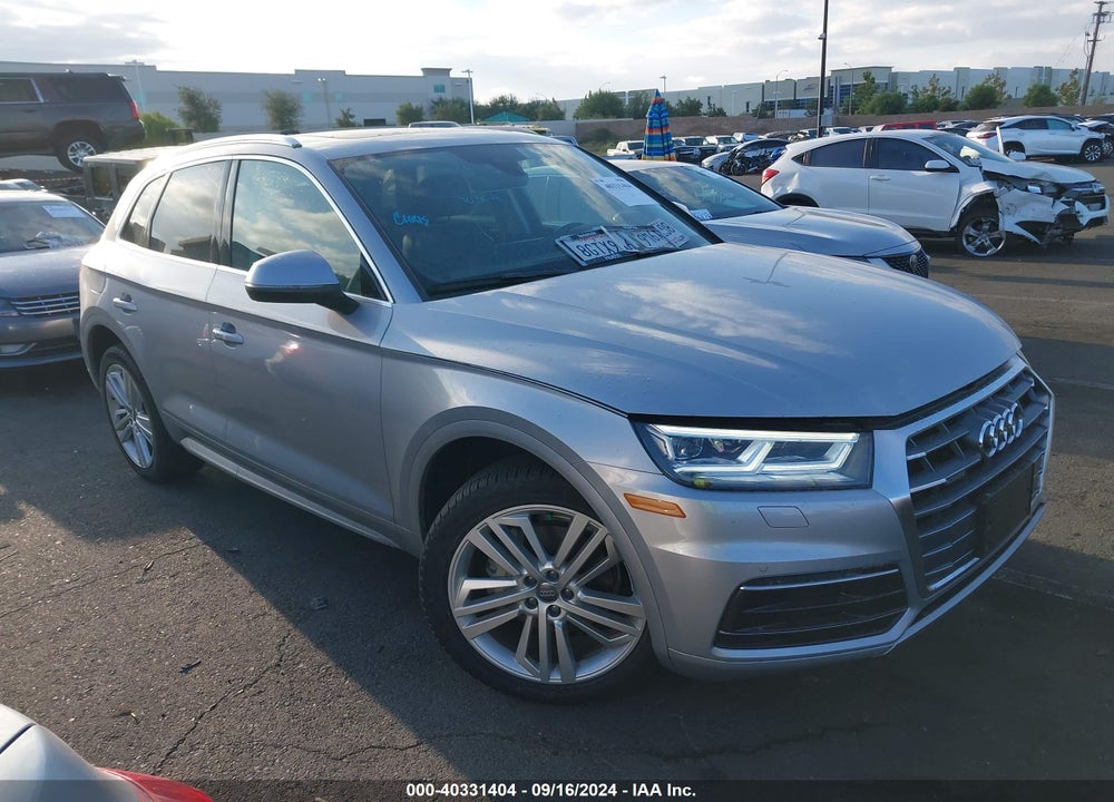 2018 AUDI Q5 2.0T PREMIUM/2.0T TECH PREMIUM VIN: WA1BNAFYXJ2206729