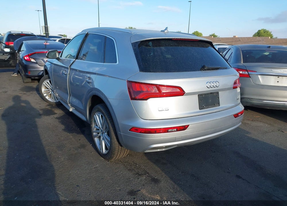 2018 AUDI Q5 2.0T PREMIUM/2.0T TECH PREMIUM VIN: WA1BNAFYXJ2206729