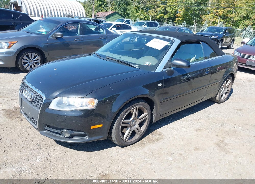 2009 AUDI A4 2.0T/2.0T SPECIAL EDITION VIN: WAUDF48H09K000161