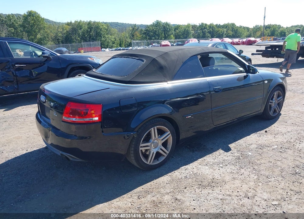 2009 AUDI A4 2.0T/2.0T SPECIAL EDITION VIN: WAUDF48H09K000161