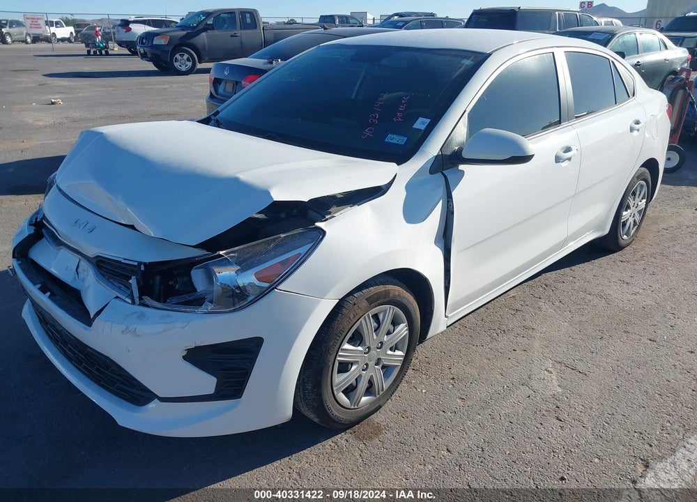 2023 KIA RIO S VIN: 3KPA24AD8PE598332