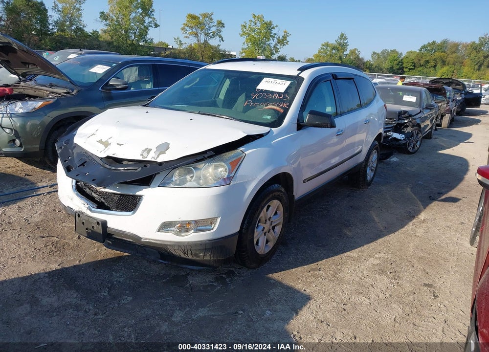 2010 CHEVROLET TRAVERSE LS VIN: 1GNLREED6AS115176