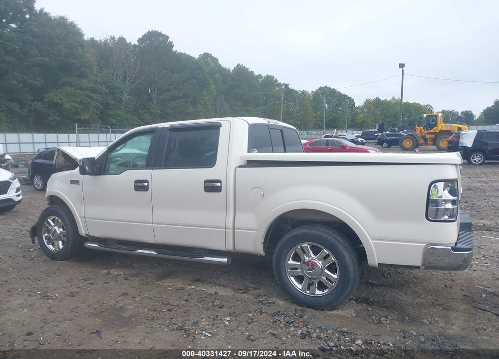 2008 FORD F-150 60TH ANNIVERSARY/FX2/KING RANCH/LARIAT/XLT VIN: 1FTPW12V98FA58967