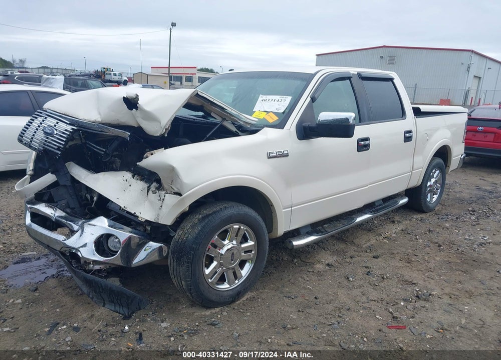 2008 FORD F-150 60TH ANNIVERSARY/FX2/KING RANCH/LARIAT/XLT VIN: 1FTPW12V98FA58967