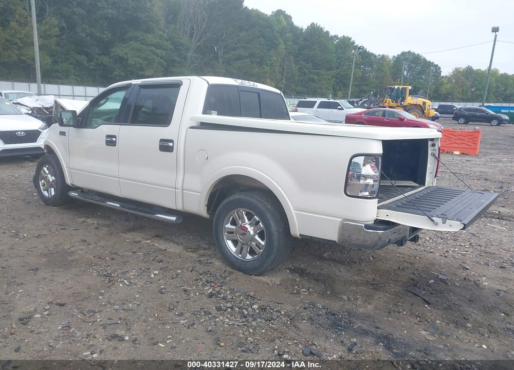 2008 FORD F-150 60TH ANNIVERSARY/FX2/KING RANCH/LARIAT/XLT VIN: 1FTPW12V98FA58967