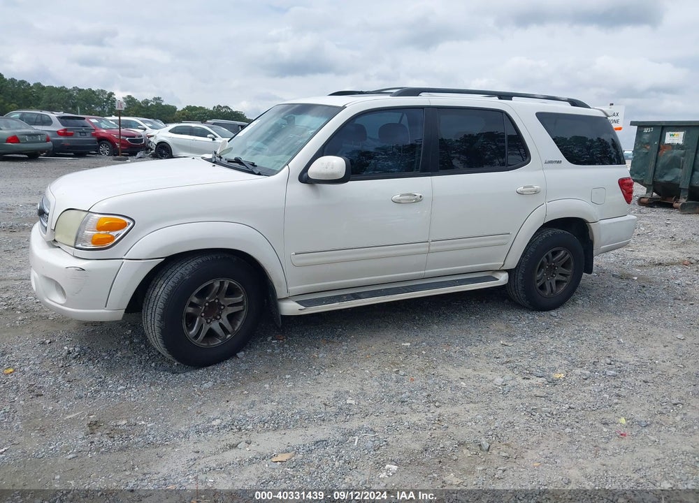2004 TOYOTA SEQUOIA LIMITED V8 VIN: 5TDZT38AX4S224179