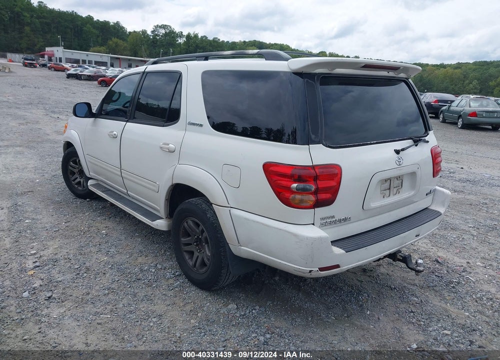 2004 TOYOTA SEQUOIA LIMITED V8 VIN: 5TDZT38AX4S224179