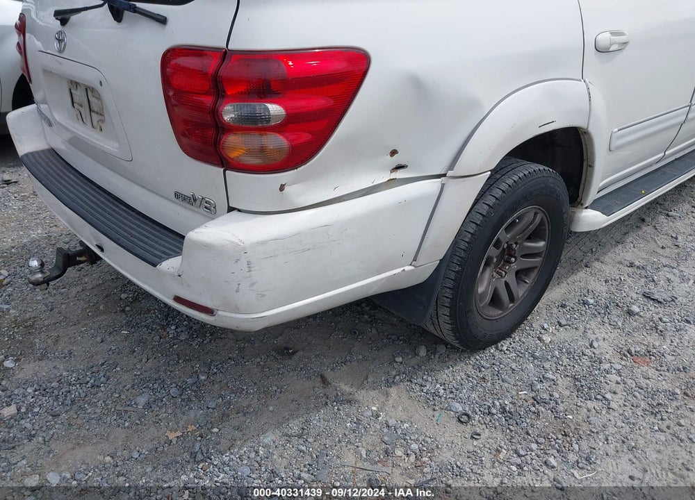 2004 TOYOTA SEQUOIA LIMITED V8 VIN: 5TDZT38AX4S224179