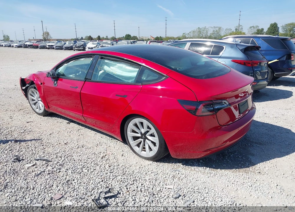 2022 TESLA MODEL 3 VIN: 5YJ3E1EB5NF168482