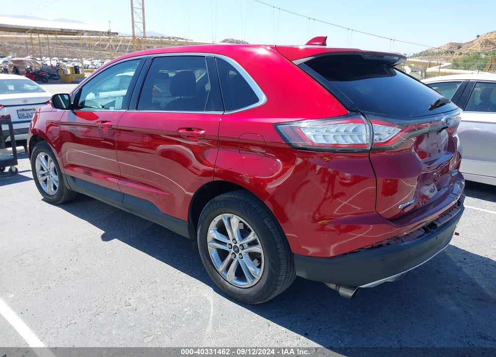 2017 FORD EDGE SEL VIN: 2FMPK3J92HBC22052