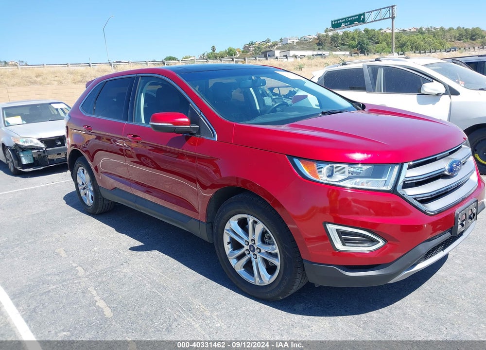 2017 FORD EDGE SEL VIN: 2FMPK3J92HBC22052