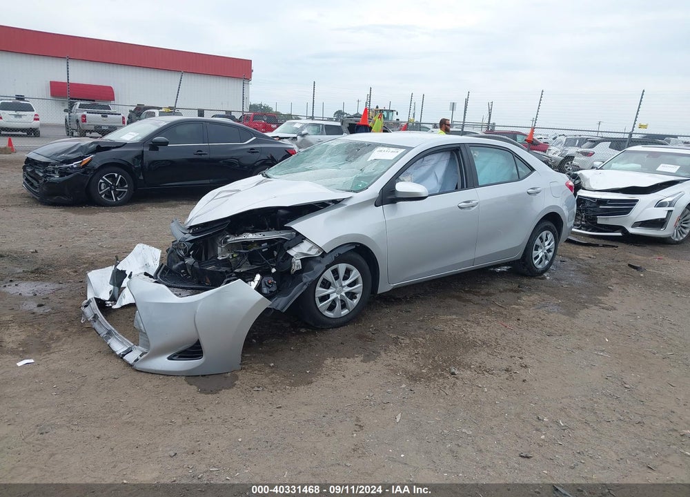 2017 TOYOTA COROLLA L VIN: 5YFBURHE6HP689965