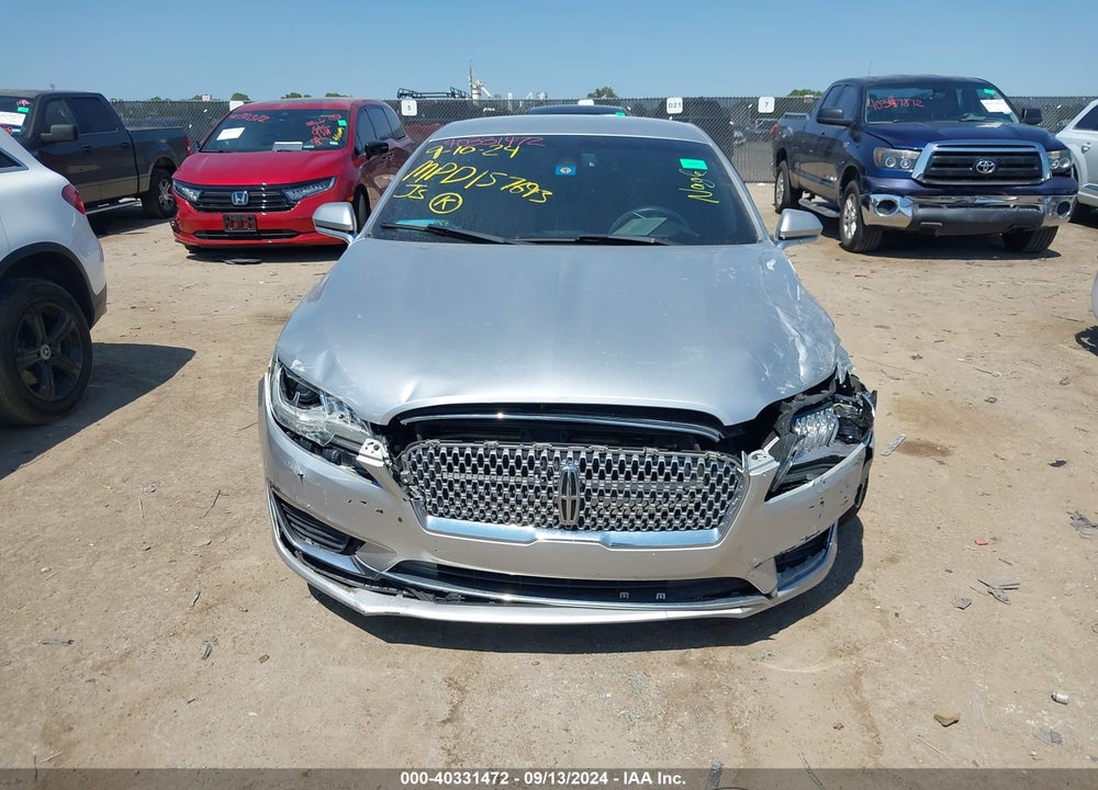2017 LINCOLN MKZ RESERVE VIN: 3LN6L5E99HR646277