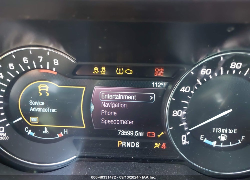 2017 LINCOLN MKZ RESERVE VIN: 3LN6L5E99HR646277