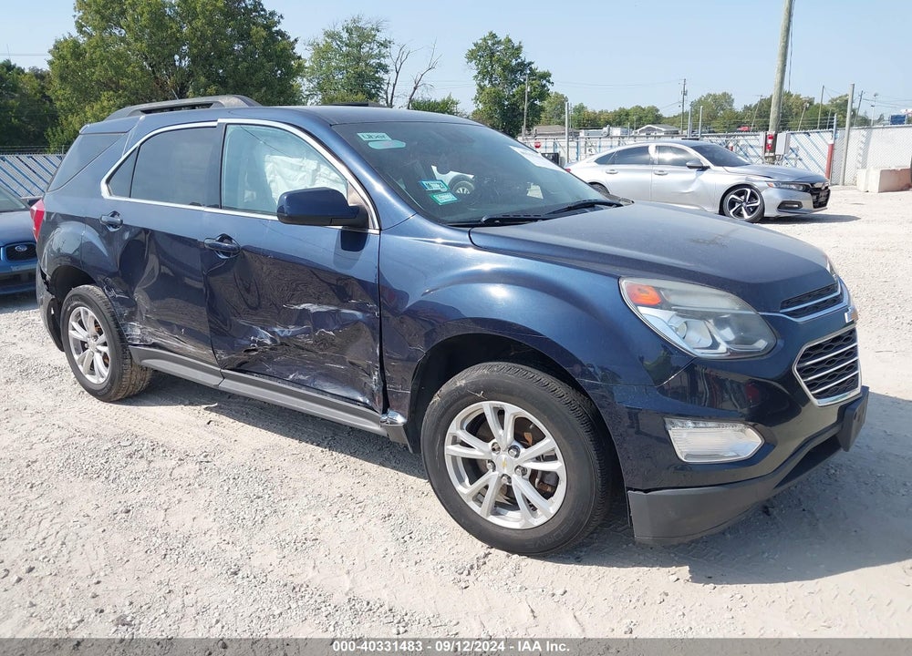 2016 CHEVROLET EQUINOX LT VIN: 2GNALCEK9G1168698
