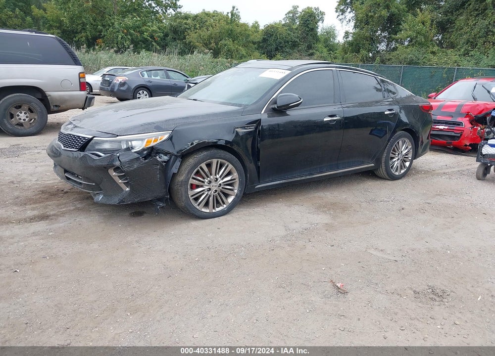 2016 KIA OPTIMA SXL TURBO VIN: 5XXGV4L21GG069812