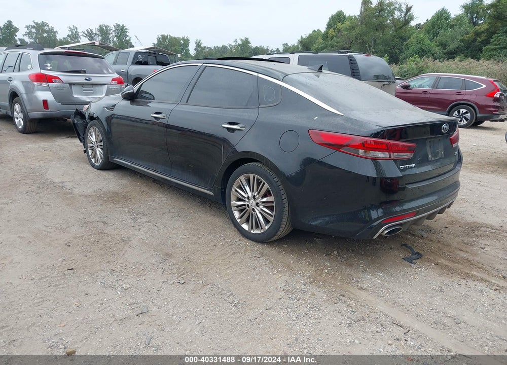 2016 KIA OPTIMA SXL TURBO VIN: 5XXGV4L21GG069812