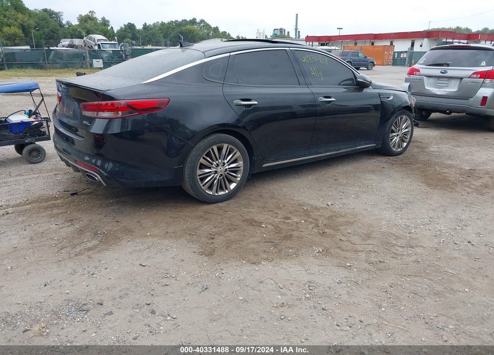 2016 KIA OPTIMA SXL TURBO VIN: 5XXGV4L21GG069812