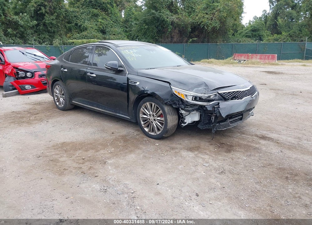 2016 KIA OPTIMA SXL TURBO VIN: 5XXGV4L21GG069812