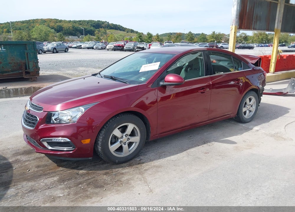 2015 CHEVROLET CRUZE 1LT AUTO VIN: 1G1PC5SB4F7126484