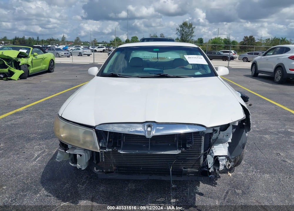 2001 LINCOLN CONTINENTAL VIN: 1LNHM97V61Y627393