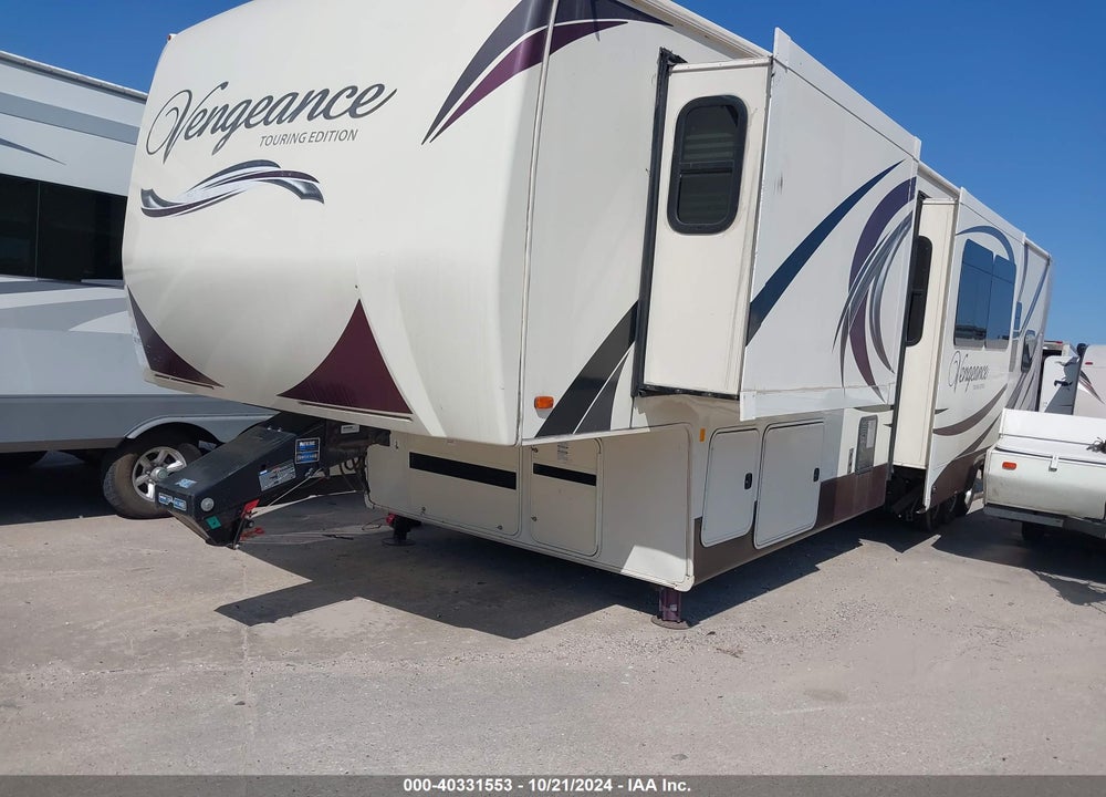 2015 FOREST RIVER VENGEANCE VIN: 4X4FVGR37FR500172