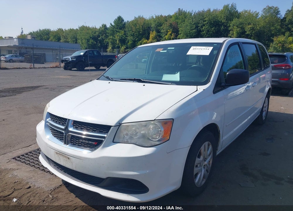 2014 DODGE GRAND CARAVAN SE VIN: 2C4RDGBG2ER401867