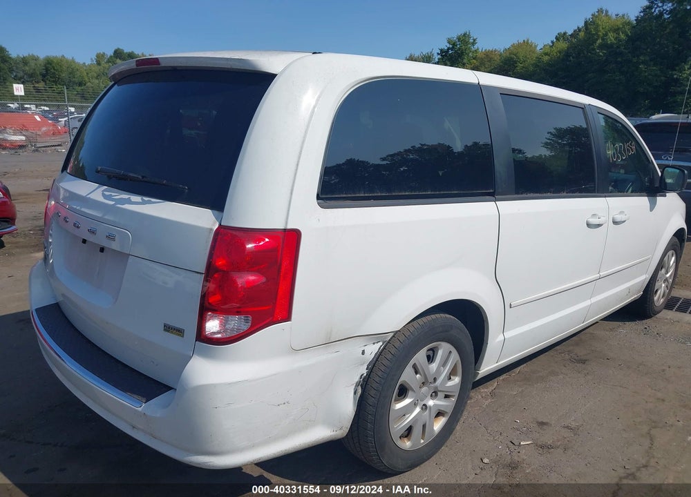 2014 DODGE GRAND CARAVAN SE VIN: 2C4RDGBG2ER401867