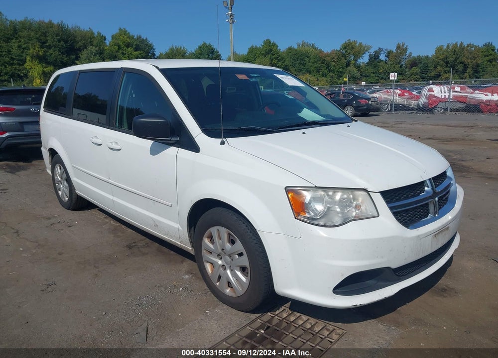 2014 DODGE GRAND CARAVAN SE VIN: 2C4RDGBG2ER401867