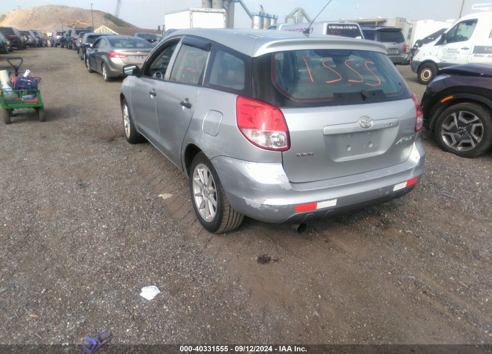 2003 TOYOTA MATRIX STANDARD VIN: 2T1KR32E53C026290