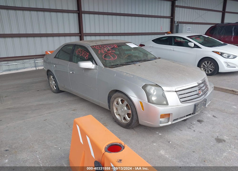 2003 CADILLAC CTS STANDARD VIN: 1G6DM57NX30158311