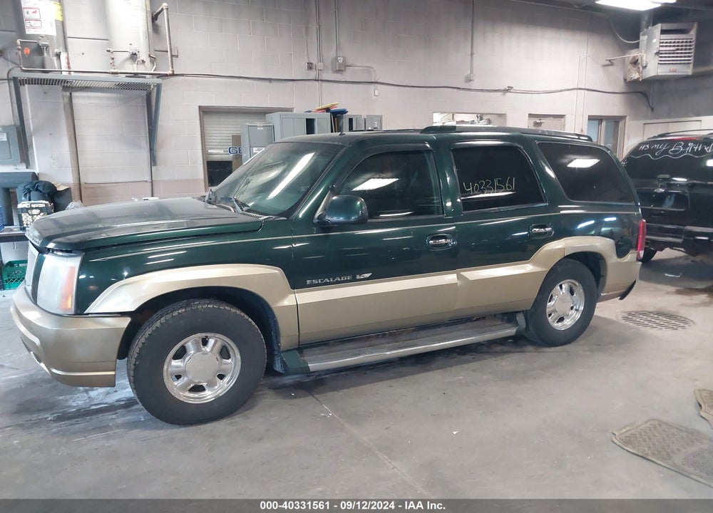 2002 CADILLAC ESCALADE STANDARD VIN: 1GYEK63NX2R244466