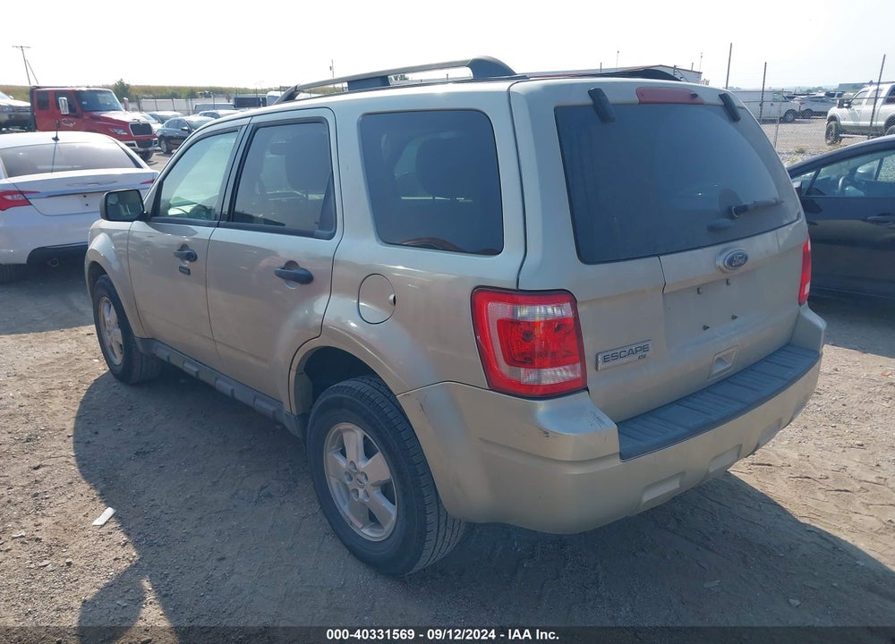 2011 FORD ESCAPE XLT VIN: 1FMCU0D75BKC41791