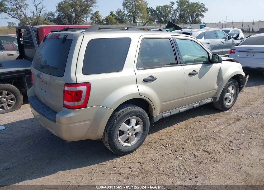 2011 FORD ESCAPE XLT VIN: 1FMCU0D75BKC41791