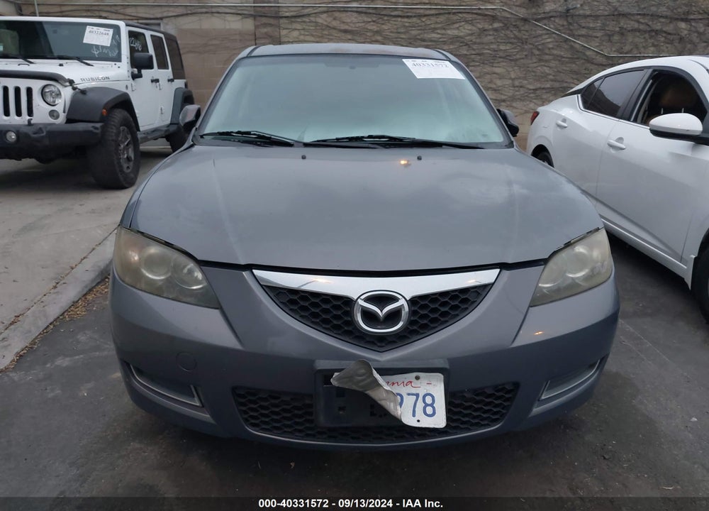 2008 MAZDA 3 I VIN: JM1BK12GX81833300