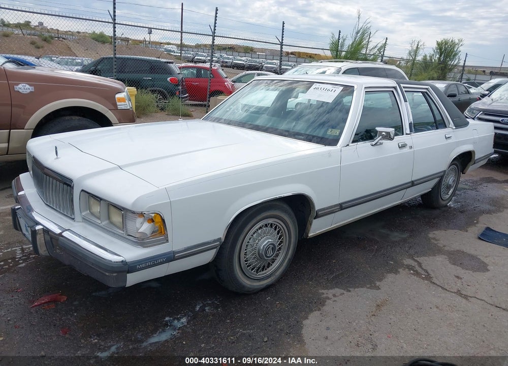 1988 MERCURY GRAND MARQUIS GS VIN: 2MEBM74F8JX701021
