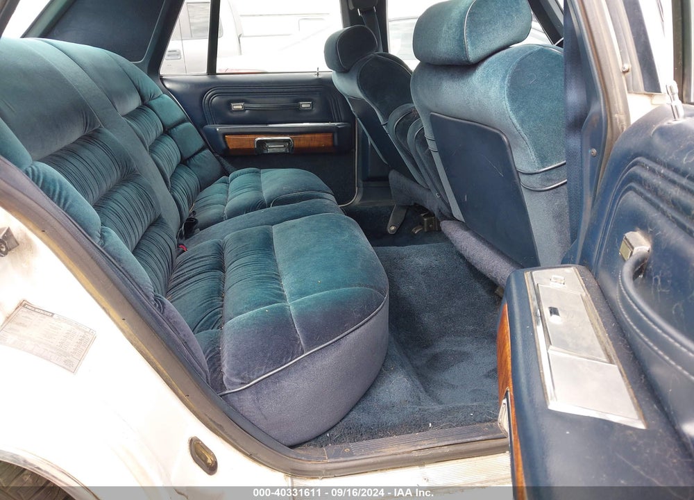 1988 MERCURY GRAND MARQUIS GS VIN: 2MEBM74F8JX701021