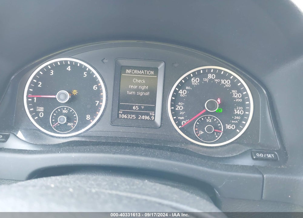 2014 VOLKSWAGEN TIGUAN VIN: WVGAV3AXXEW118320