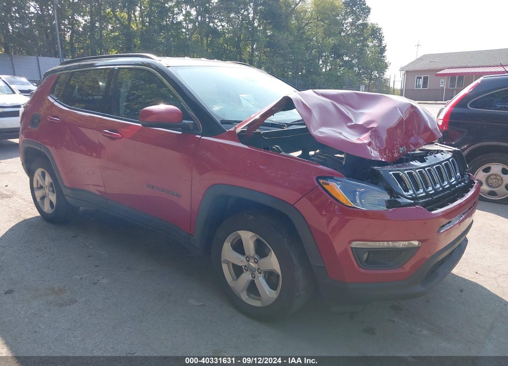 2018 JEEP COMPASS LATITUDE 4X4 VIN: 3C4NJDBB2JT114725