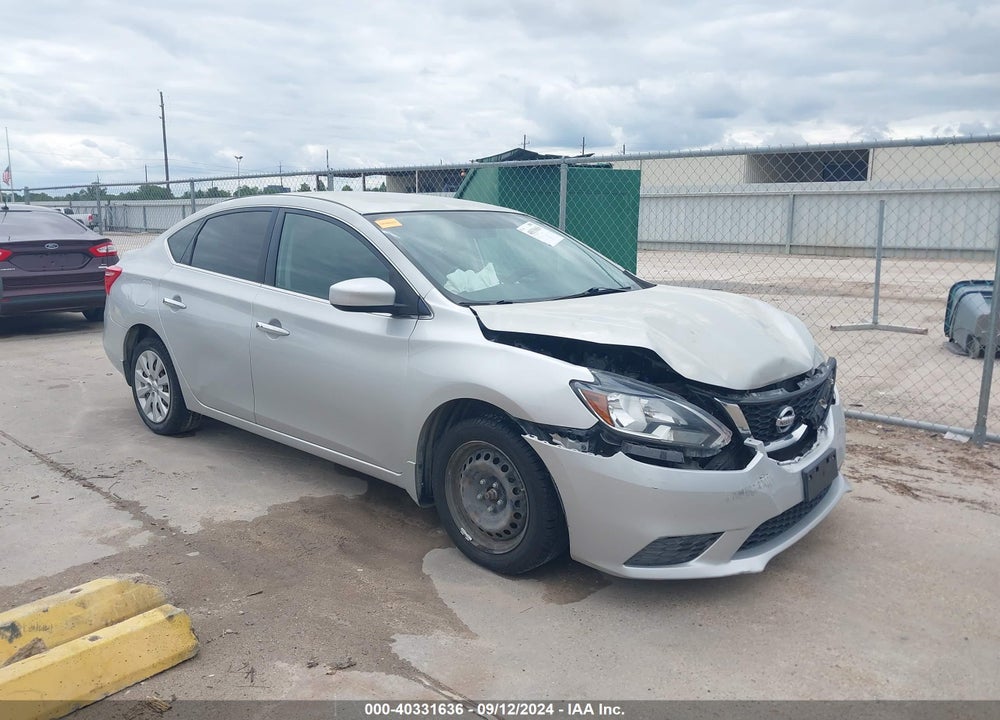 2016 NISSAN SENTRA SV VIN: 3N1AB7AP7GY213873