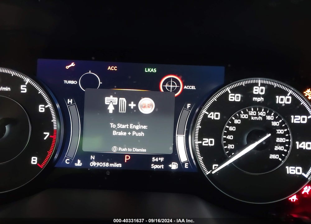 2019 ACURA RDX STANDARD VIN: 5J8TC2H31KL034241