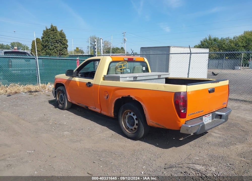2010 GMC CANYON WORK TRUCK VIN: 1GTCSBD92A8141733